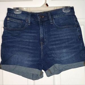 J. Crew cuffed stretchy Jean shorts 26